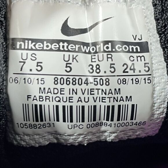 Nike Tailwind 8 806804-508 Women’s Size 7.5 Camo Purple Athletic Running Shoes - Picture 12 of 12